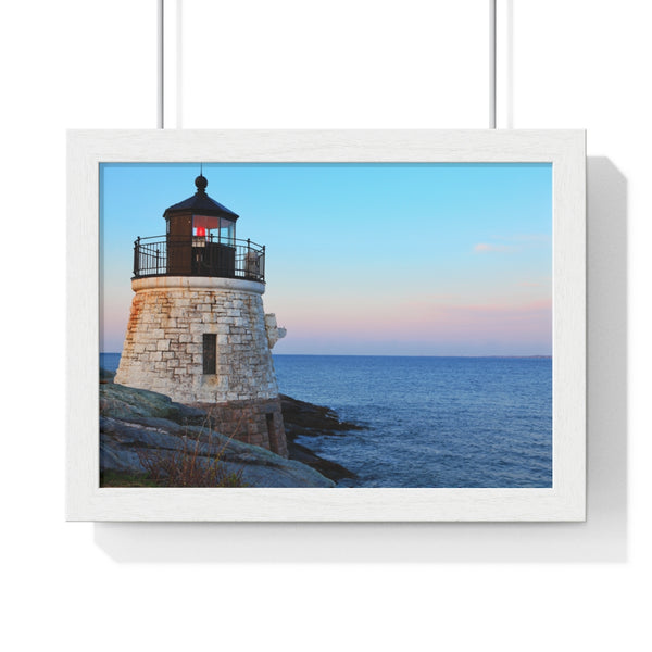 Castle Hill Lighthouse - Premium Framed Horizontal Poster