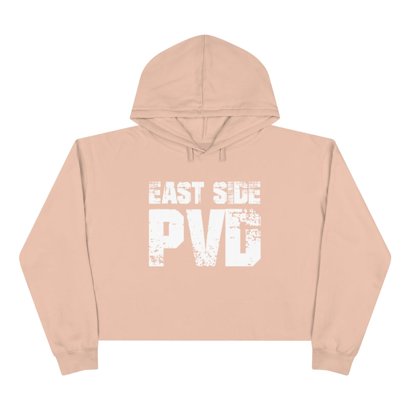 East Side PVD Grunge - Crop Hoodie