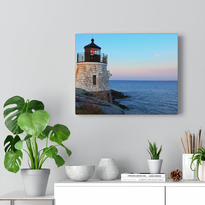 Lighthouse - Rhode Island - Canvas