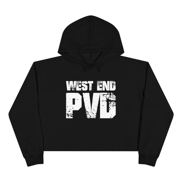 West End PVD Grunge - Crop Hoodie
