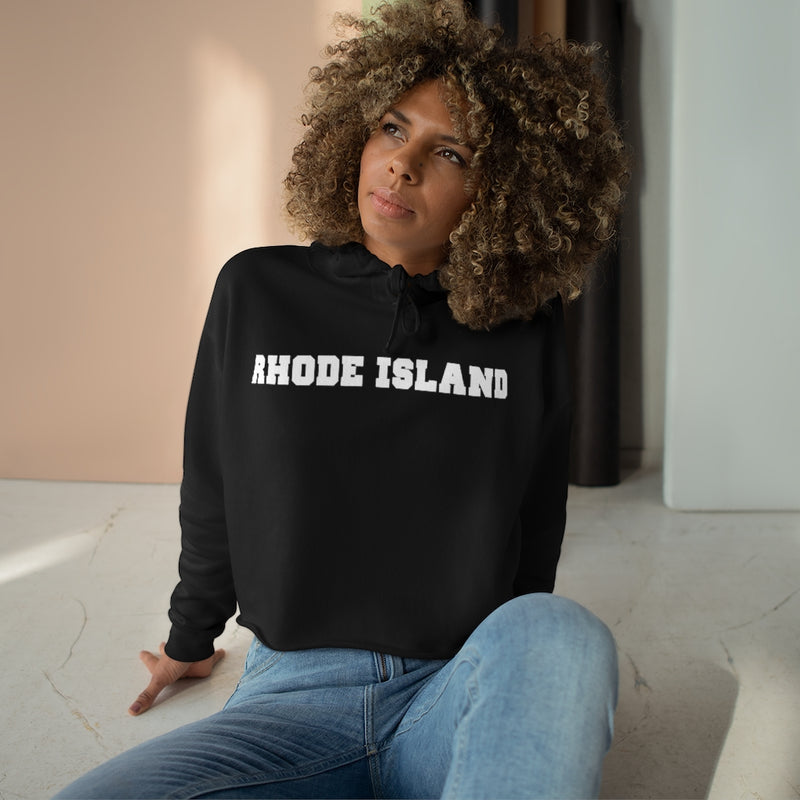 Rhode Island - Crop Hoodie