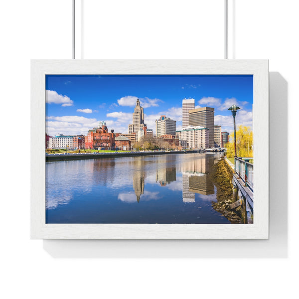 Downtown Providence - Premium Framed Horizontal Poster