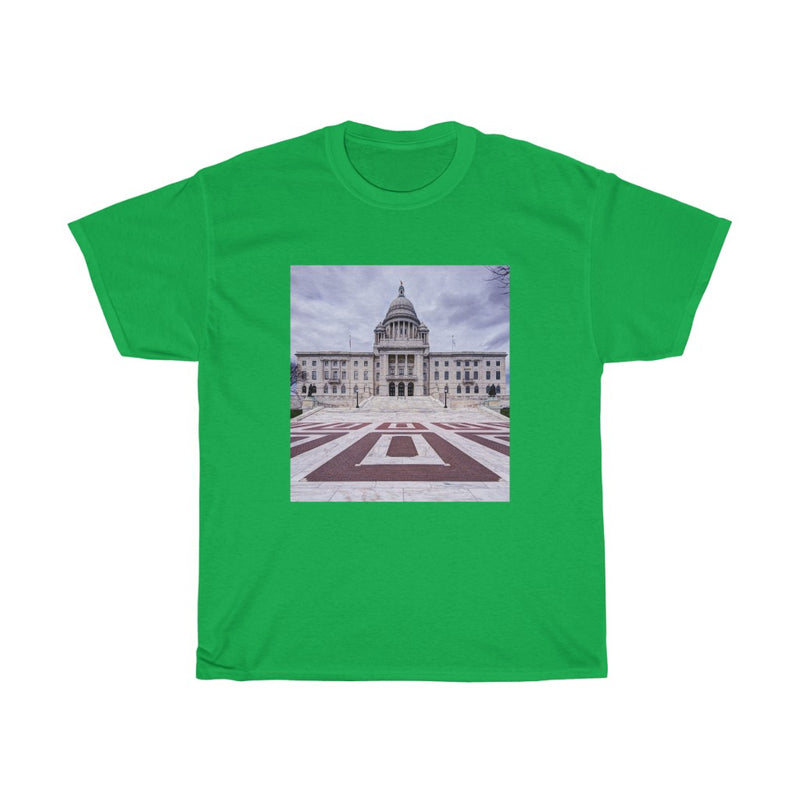 Rhode Island State House - Unisex Heavy Cotton Tee