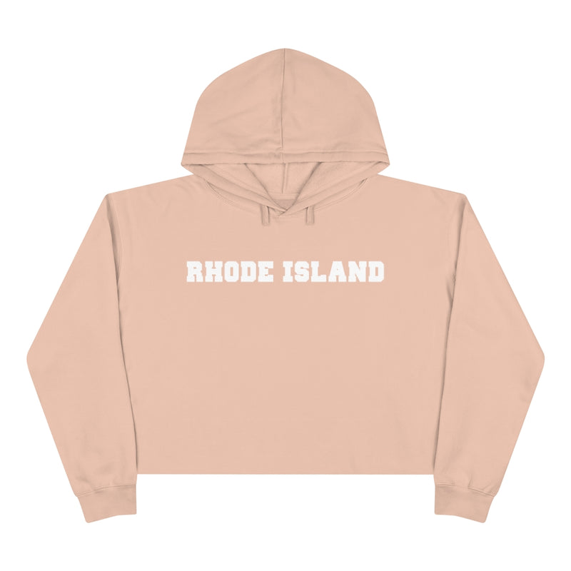 Rhode Island - Crop Hoodie