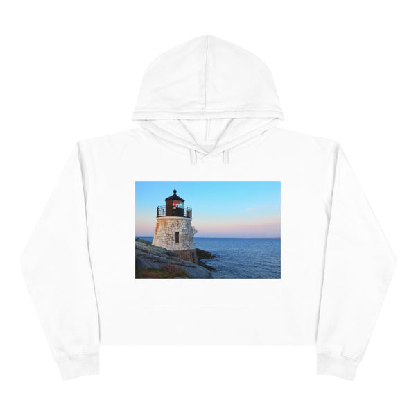 Castle Hill Lighthouse - Crop Hoodie