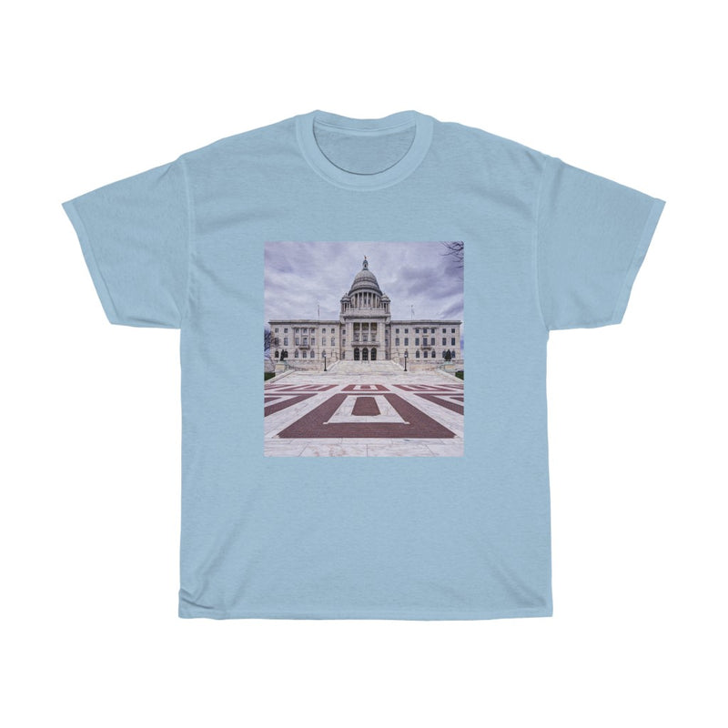 Rhode Island State House - Unisex Heavy Cotton Tee