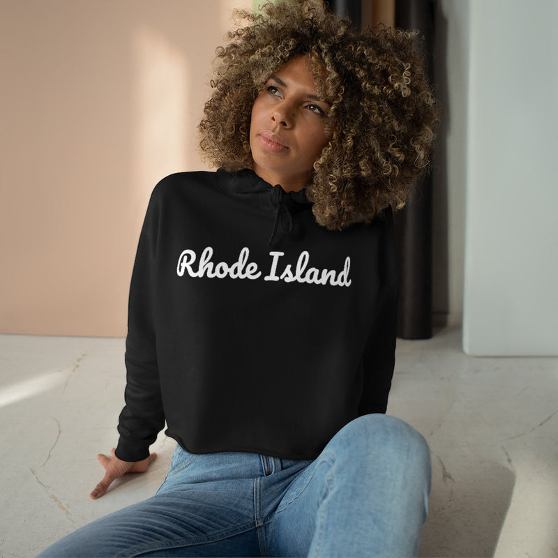Rhode Island - Crop Hoodie