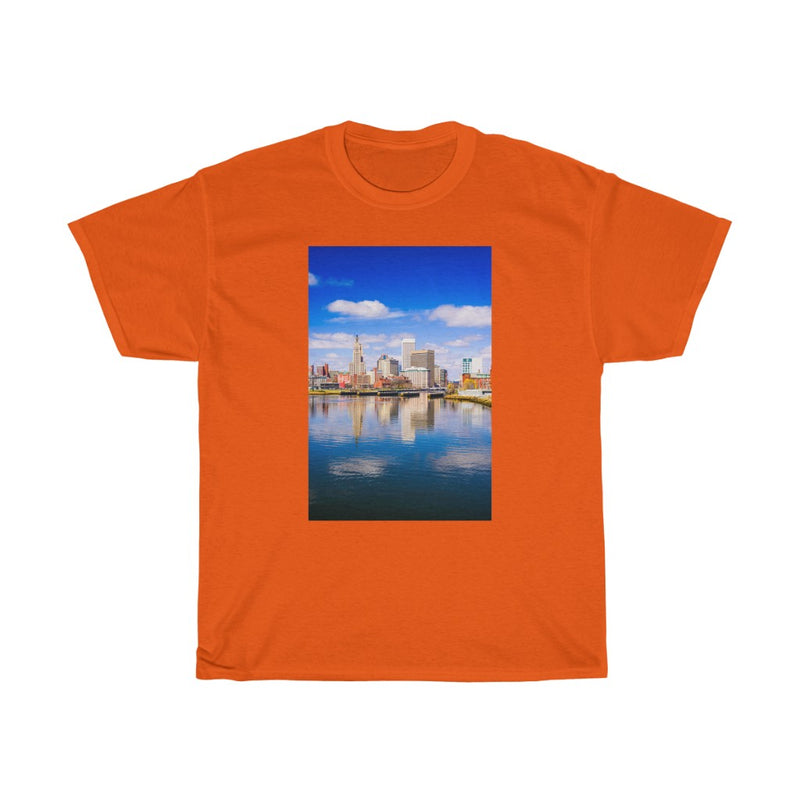 DownCity RhodeIsland - Unisex Heavy Cotton Tee