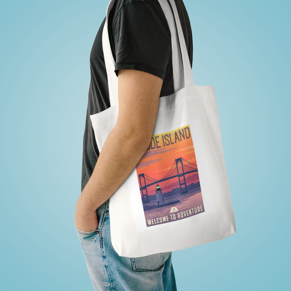 Rhode Island Adventure - Cotton Tote Bag