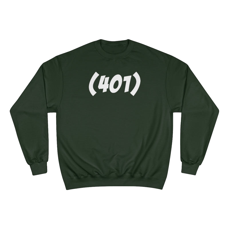 401, RI - Champion Sweatshirt - Bold Font