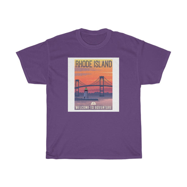 Rhode Island Adventure - Unisex Heavy Cotton Tee